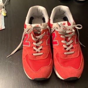New balance 574 red 10